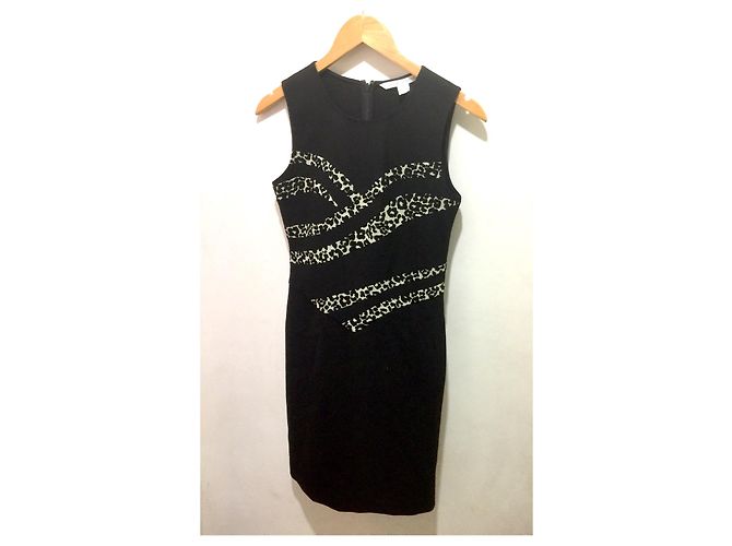 Vestido Diane von Furstenberg Marcia estampado leopardo Negro Estampado de leopardo - vista 6
