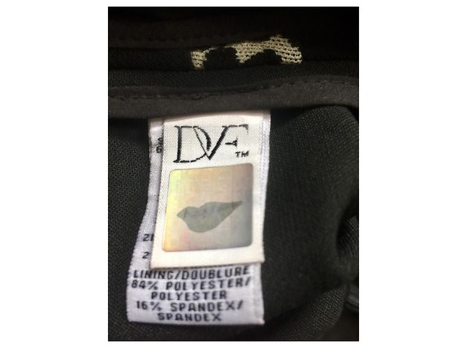 Vestido Diane von Furstenberg Marcia estampado leopardo Negro Estampado de leopardo - vista 8
