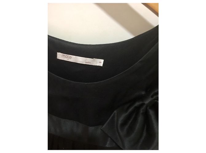 Maje Lou Kleid in Schwarz - Ansicht 7
