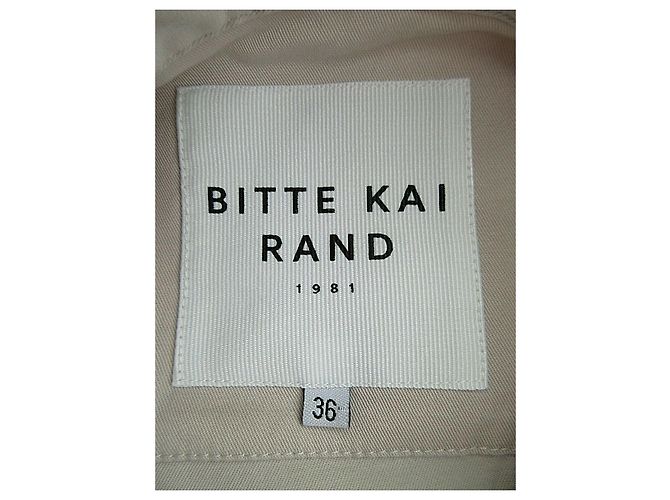 Vestido abrigo de Bitte Kai Rand (Corte muy generoso) Beige Gris - vista 4