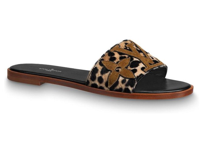 Louis Vuitton LV Mules Lock IT Marrone - vista 2