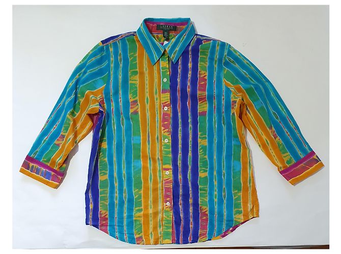 Camicia Lauren Ralph Lauren Multicolore in Cotone - vista 4