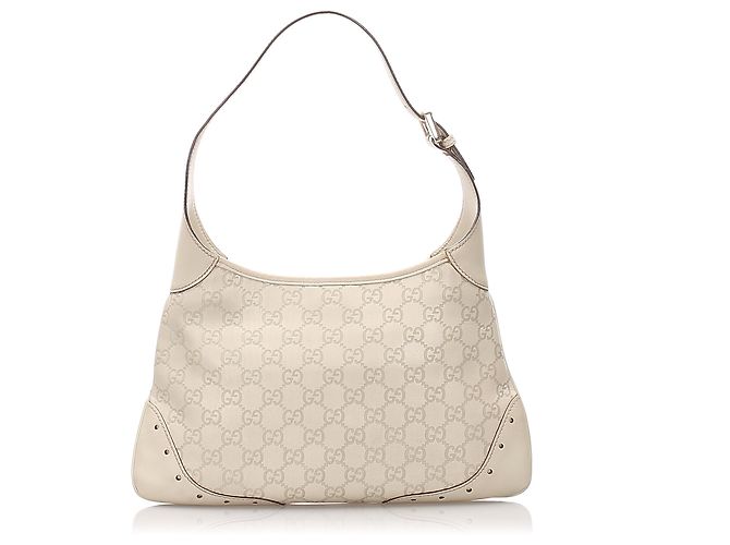 Hobo Gucci Punch bianco Gucci - vista 3