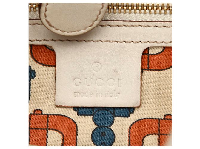 Hobo Gucci Punch bianco Gucci - vista 6