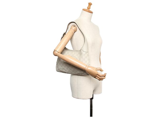 Hobo Gucci Punch bianco Gucci - vista 9