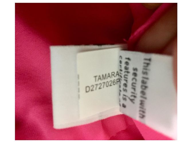 Diane Von Furstenberg Vestido de seda Tamara DvF Rosa - vista 8