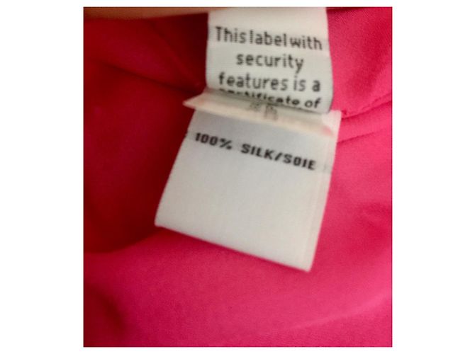 Diane Von Furstenberg Vestido de seda Tamara DvF Rosa - vista 9