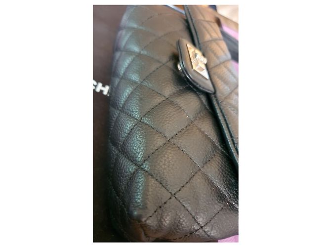 Pochette / mini bag chanel banana chanel Nero Metallico - vista 7