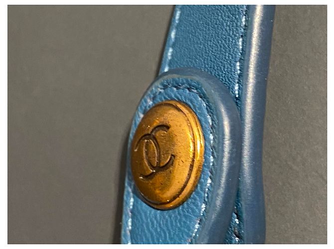 Chanel Niño Azul Dorado - vista 4
