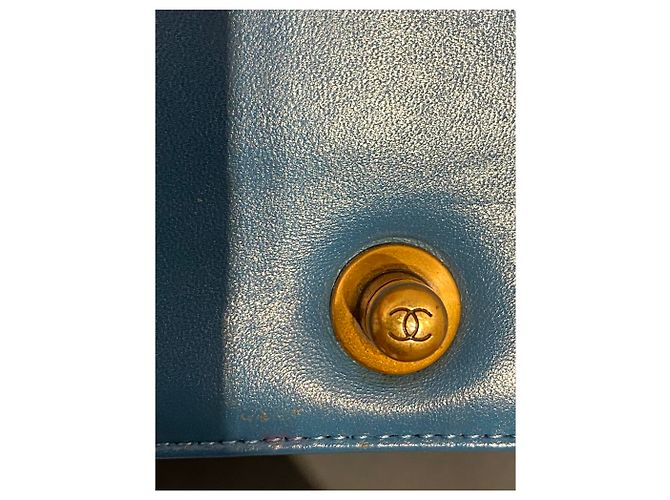 Chanel Niño Azul Dorado - vista 9