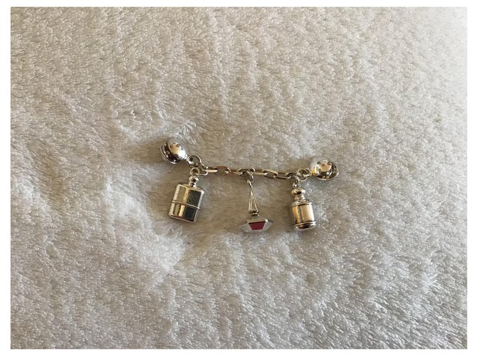 Spilla Cacharel Argento Flacone di Profumo - vista 3
