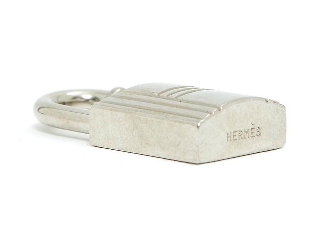 Hermès KELLY LOCKER PLATA HDW - vista 2