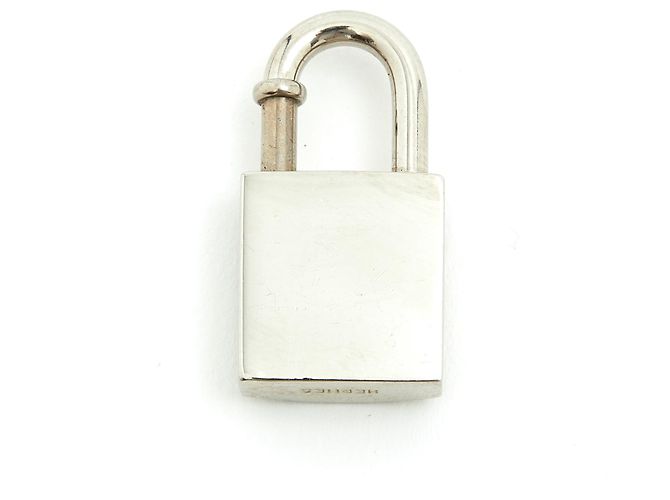Hermès KELLY LOCKER PLATA HDW - vista 3