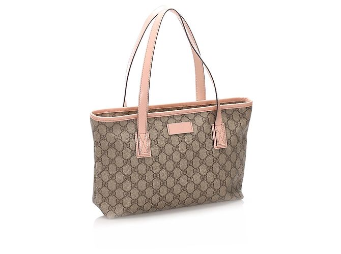 Gucci Brown GG Supreme Einkaufstasche - Ansicht 2