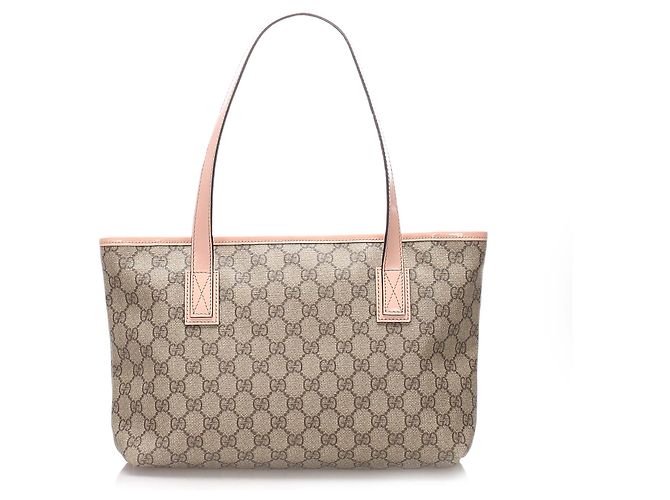 Gucci Brown GG Supreme Einkaufstasche - Ansicht 3