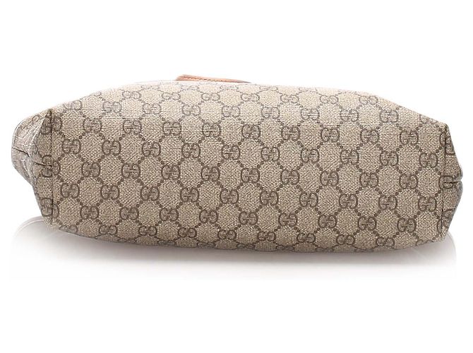 Gucci Brown GG Supreme Einkaufstasche - Ansicht 4