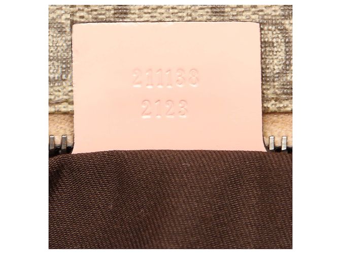Gucci Brown GG Supreme Einkaufstasche - Ansicht 6