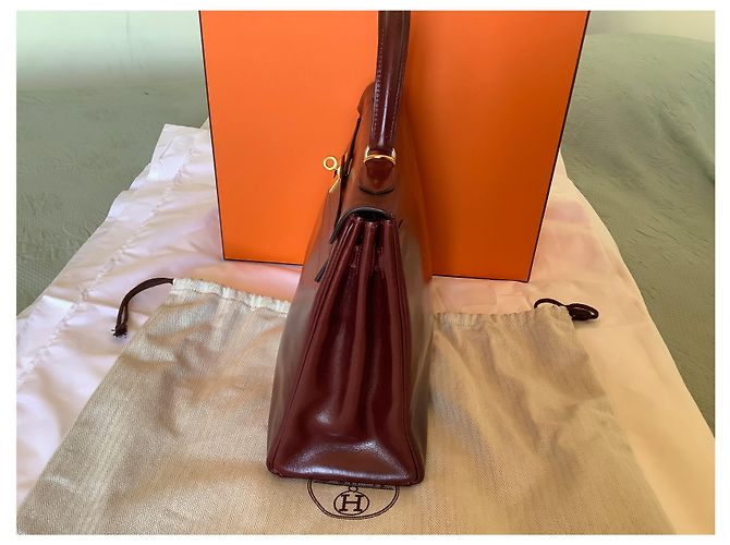 Hermès Kelly Burdeos - vista 4