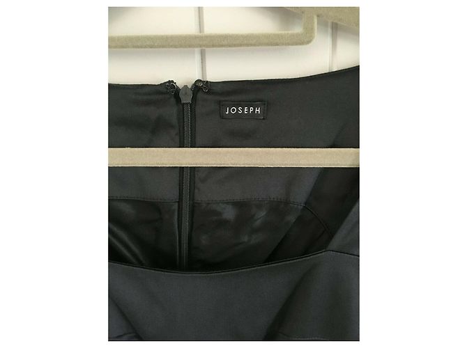 JOSEPH, abito Amarillis di seta Nero - vista 2