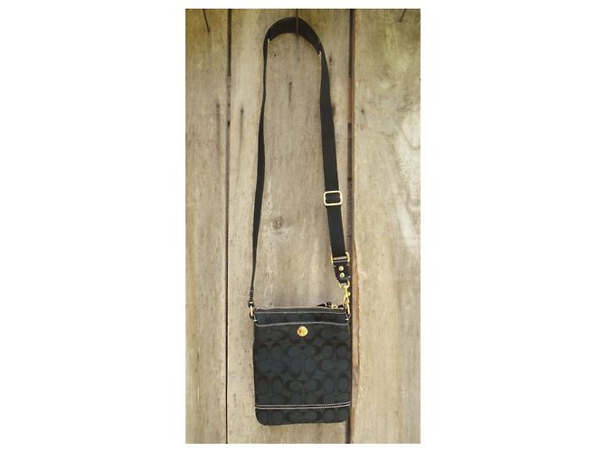 Borsa a tracolla Coach come nuova Nero - vista 3