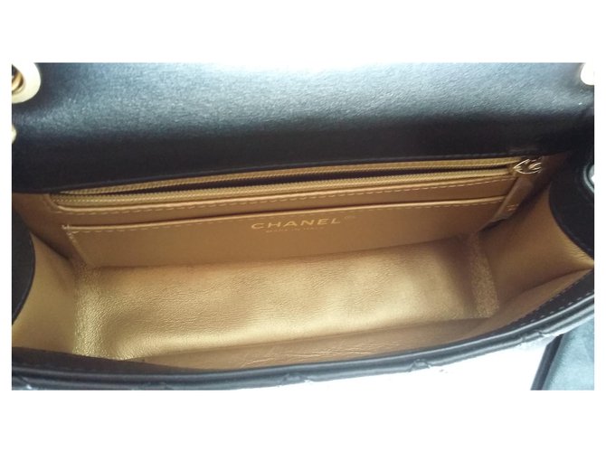 Timeless Chanel Senza tempo - Borsa con patta. Nero - vista 5