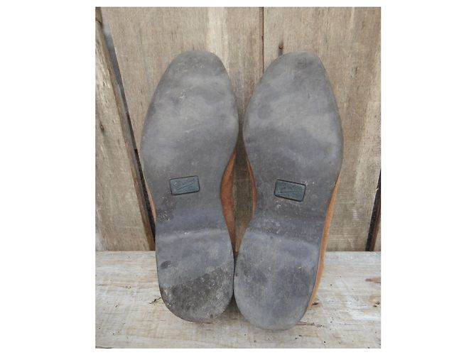 Derby Paraboot Caramello Scamosciati Taglia 45 - vista 7