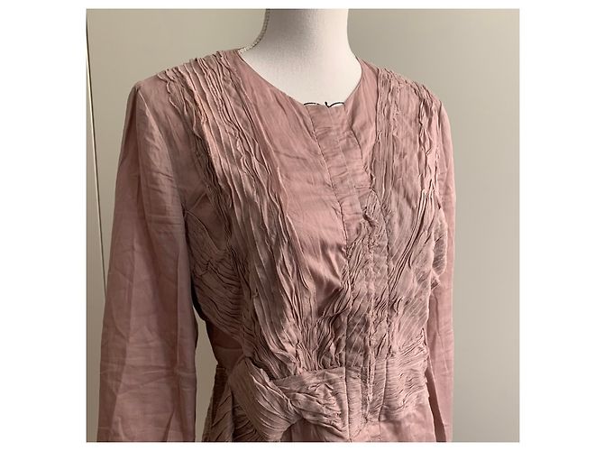 Prada Top in cotone rosa cipria - vista 13
