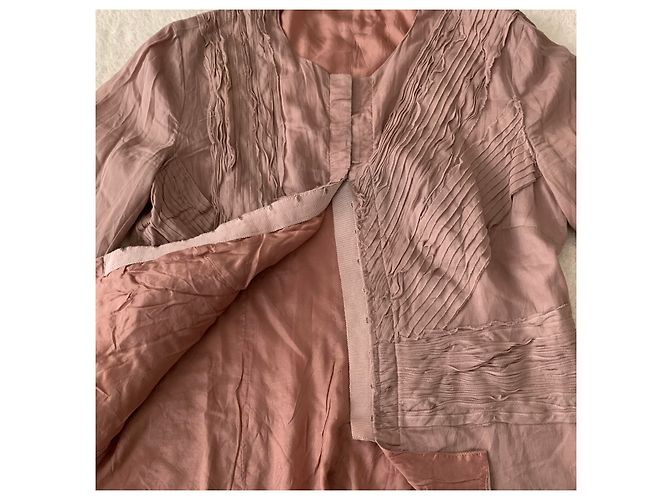 Prada Top in cotone rosa cipria - vista 6