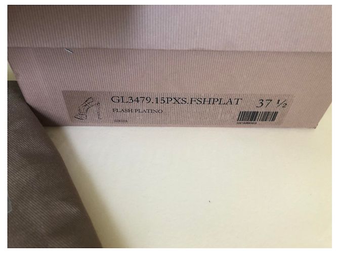 Sandali Gianvito Rossi Oro Rosa con Cristalli D'oro - vista 12