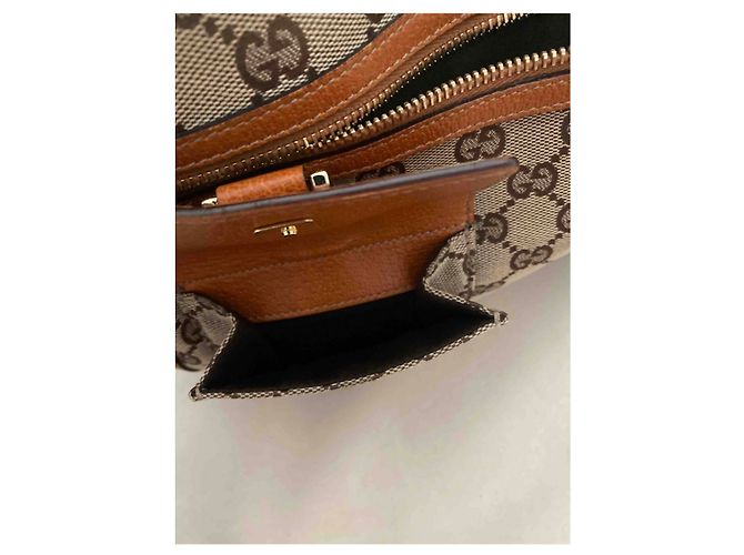 Gucci Abbey Tasche Einkaufstasche Karamell - Ansicht 10