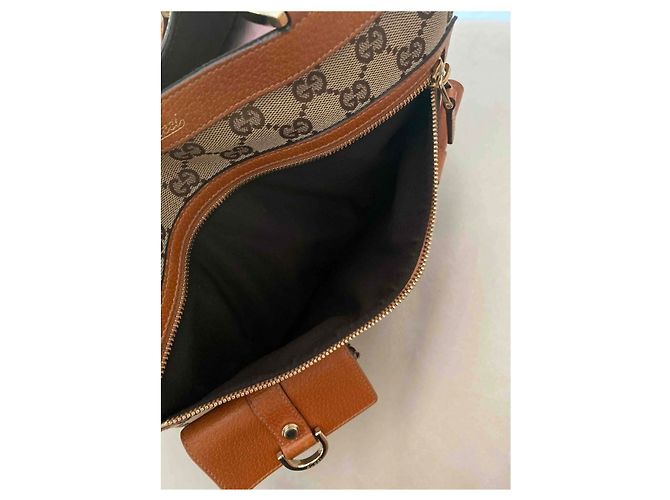 Gucci Abbey Tasche Einkaufstasche Karamell - Ansicht 7