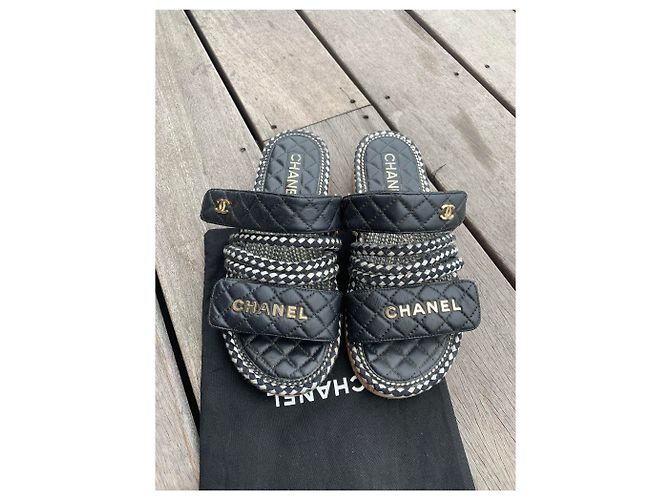 Chanel Maultiere Schwarz - Ansicht 7