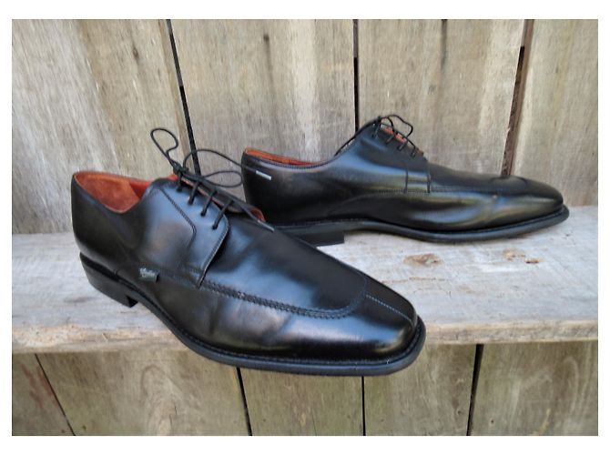 Derby di Paraboot 47 Nuova Condizione Nero - vista 4