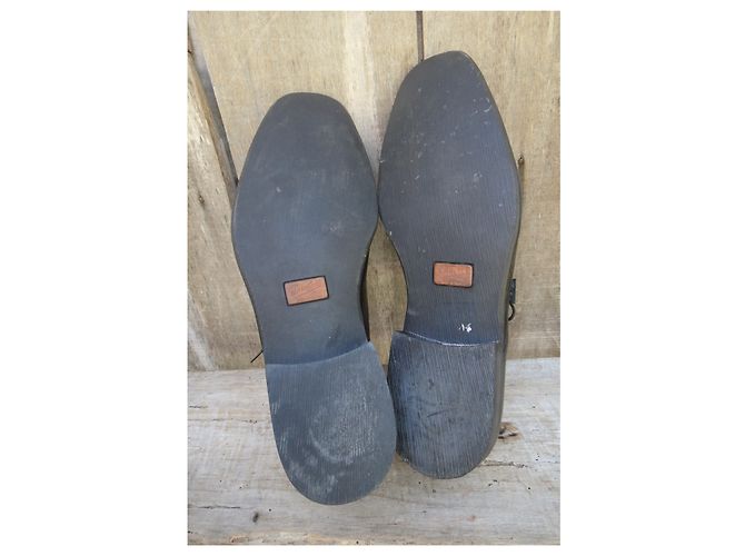 Derby di Paraboot 47 Nuova Condizione Nero - vista 8