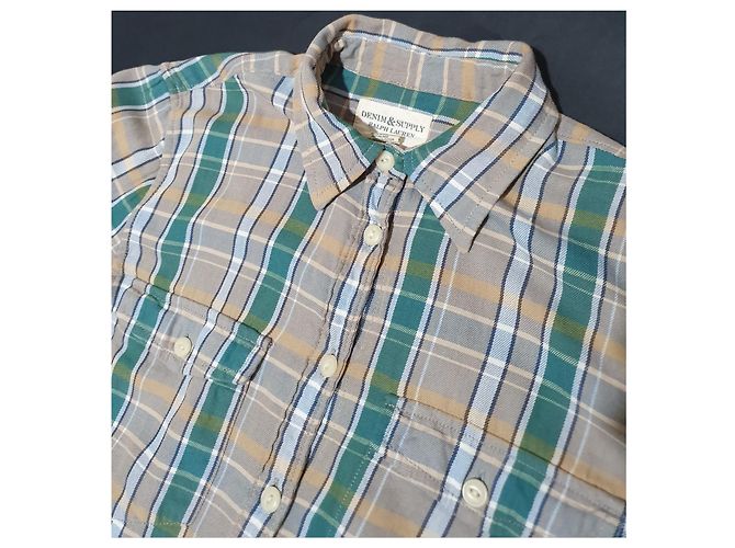 Camicia in cotone scozzese Ralph Lauren Denim & Supply Multicolore - vista 3