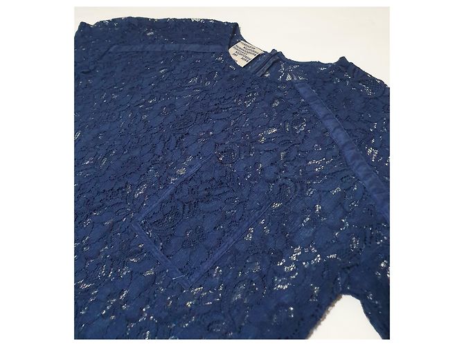 Vestido de encaje azul Baum und Pferdgarten M - vista 4