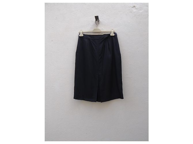 Falda Maison Martin Margiela negra de viscosa Negro - vista 4
