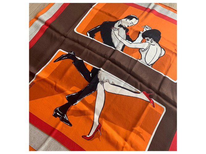 Hermès Swinging Saint Germain Naranja - vista 9
