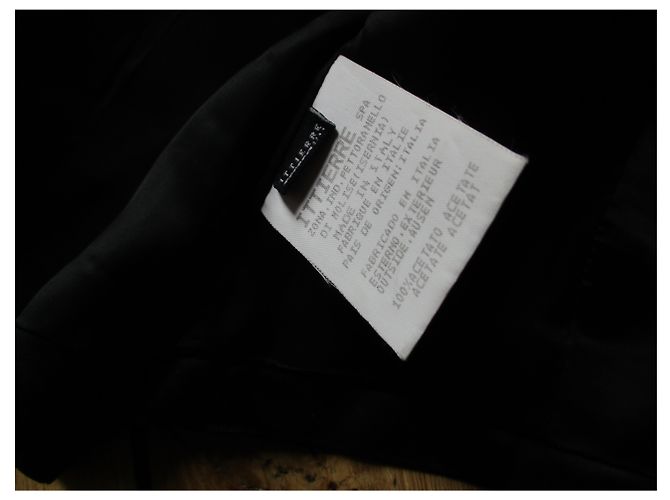 Gianni Versace Top corto nero, taille 38. - vista 4