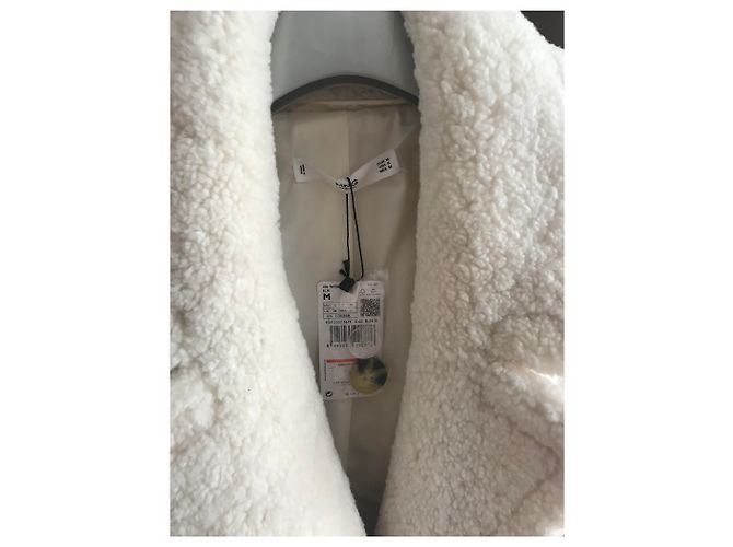 Mango Abrigo de peluche - vista 5