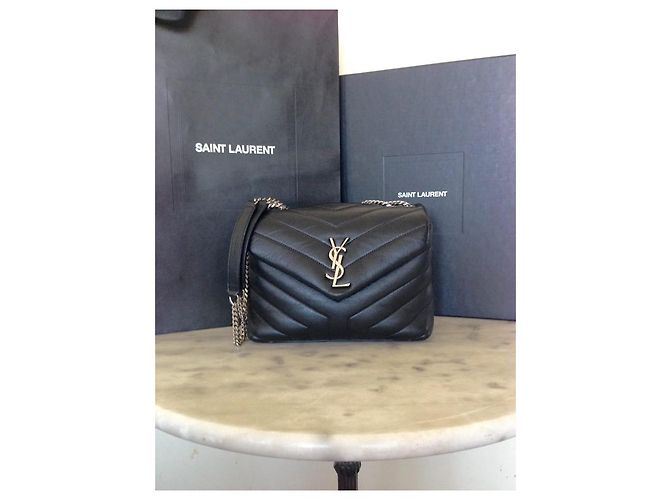 BORSA PICCOLA SAINT LAURENT LOULOU - vista 8