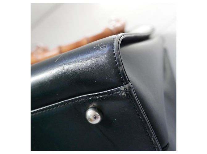 Comme Des Garcons Sacola de bambu do punho - vista 8