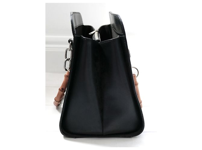 Comme Des Garcons Sacola de bambu do punho - vista 9