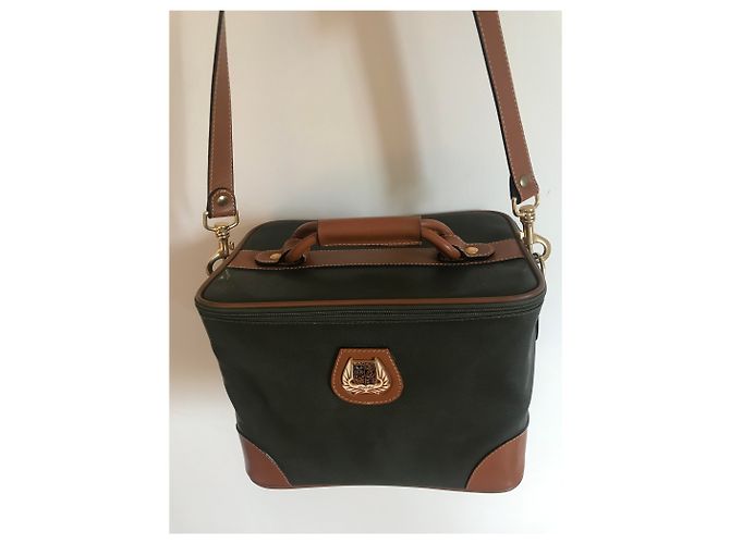 Beauty case Lancel in pelle verde oliva Verde scuro - vista 11