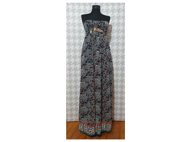 Matthew Williamson Seidenmaxikleid Mehrfarben - Ansicht 3