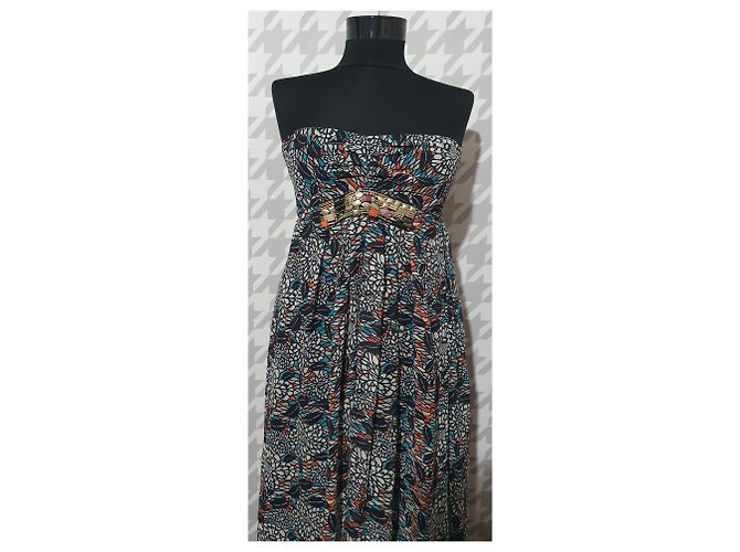 Matthew Williamson Seidenmaxikleid Mehrfarben - Ansicht 4