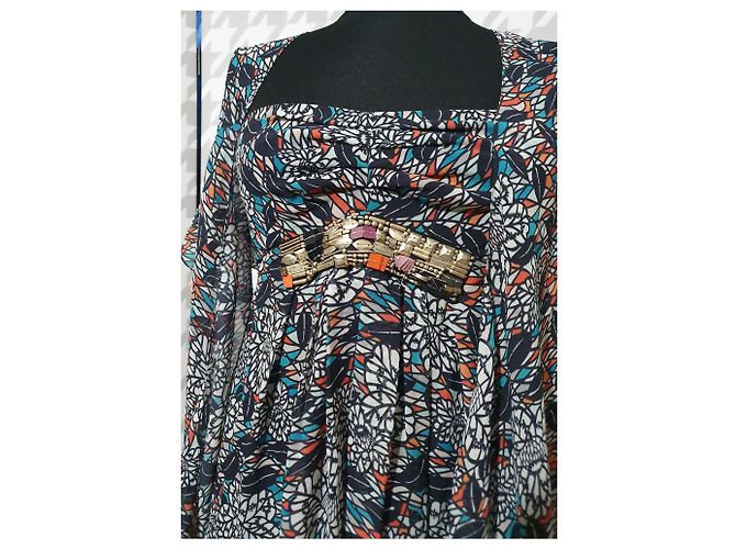 Matthew Williamson Seidenmaxikleid Mehrfarben - Ansicht 5