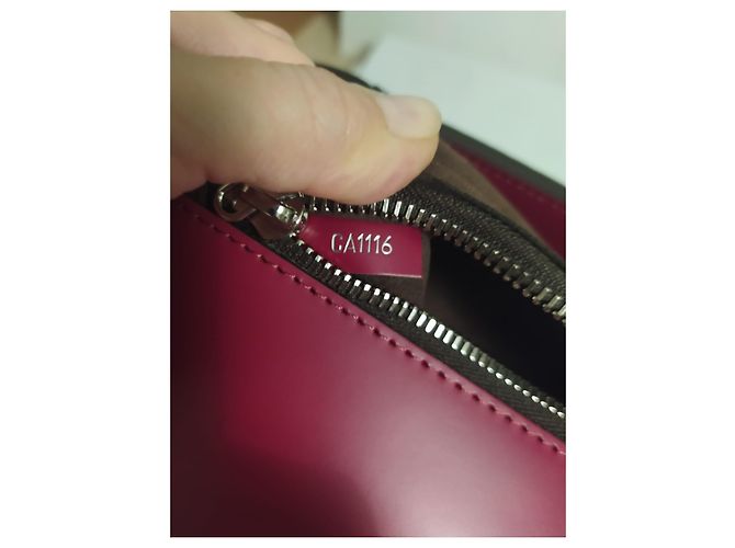 Louis Vuitton Phenix Tasche Leder Pflaume - Ansicht 4