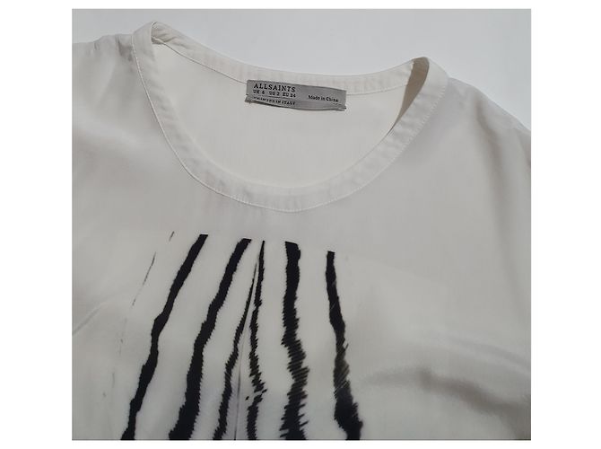 Camiseta de viscosa All Saints Multicolor - vista 3