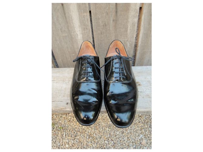 derby verniciati Unic Joseph Fenestrier p 40 Nero - vista 6